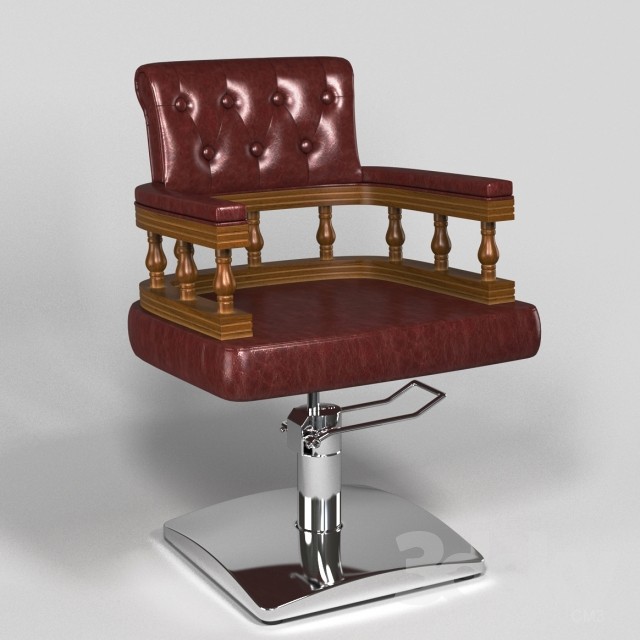 Chair MD 170 grooming Madison 3DS Max - thumbnail 3