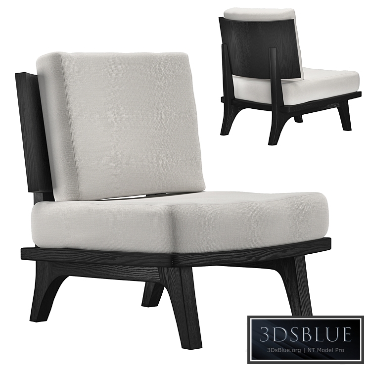 Lounge Chair Hestia 3DS Max - thumbnail 3