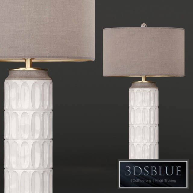 UTTERMOST Athilda Table Lamp 3DS Max - thumbnail 3