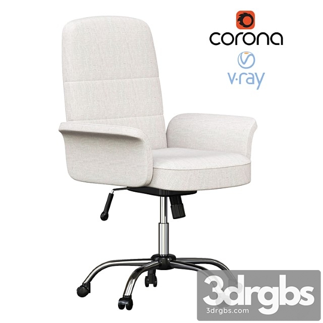 Artiss fabric office chair 2 3dsmax Download - thumbnail 1