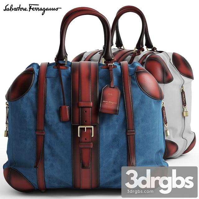 Bags Salvatore Ferragamo Bag 3dsmax Download - thumbnail 1