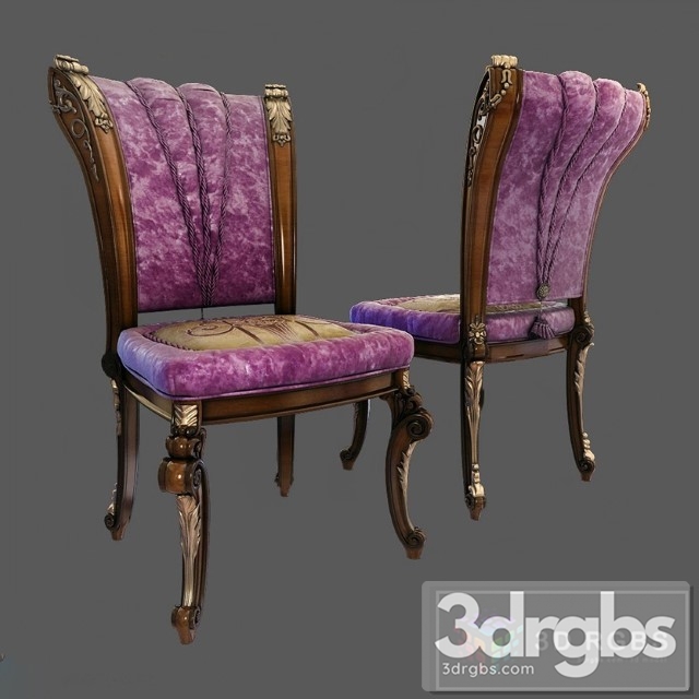 Chairriva Chair No Hand 3dsmax Download - thumbnail 1