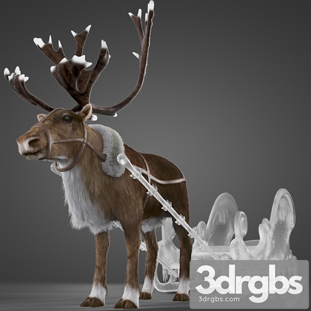 Creature North deer 3dsmax Download - thumbnail 1