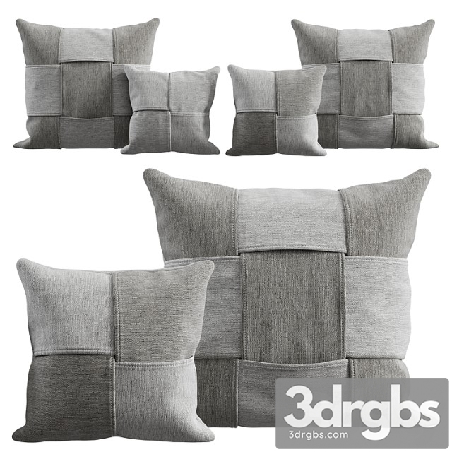 Decorative pillows 16 3dsmax Download - thumbnail 1