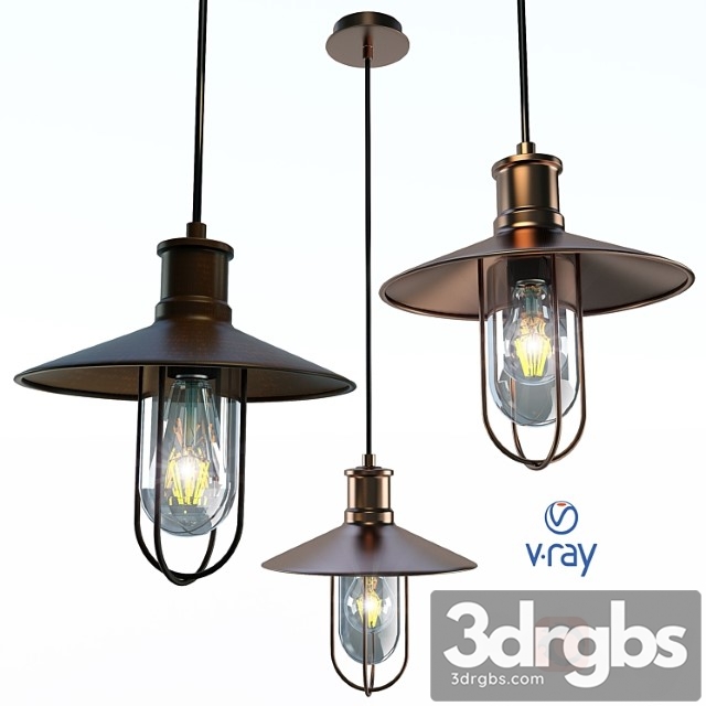 Hanging lamp model naarden from the company lucide belgium. 3dsmax Download