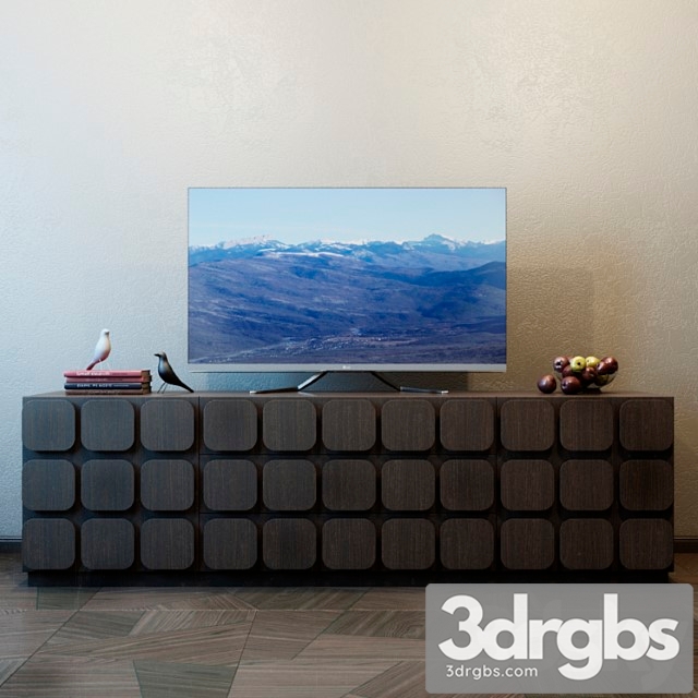 Tv furniture sorrento 2 3dsmax Download - thumbnail 1