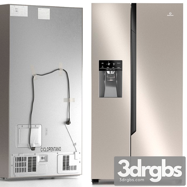 Indurama Ri 785 Refrigerator 3dsmax Download - thumbnail 1