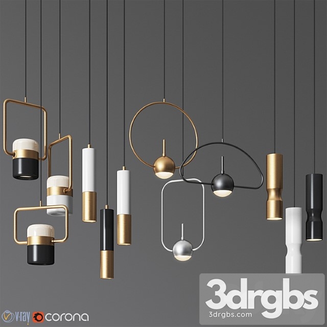 Pendant Light Collection 17 4 Type 3dsmax Download