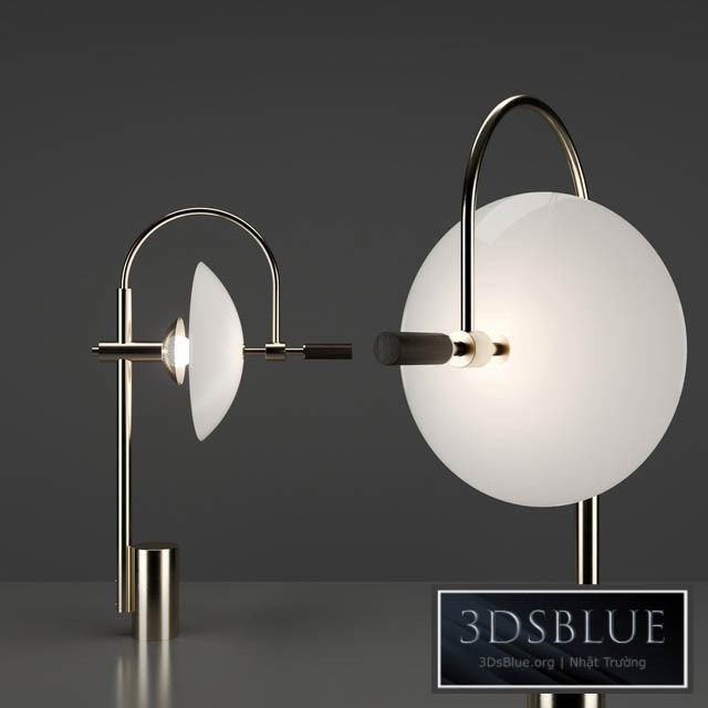 Aperture Table Lamp by Allied Maker 3DS Max - thumbnail 3