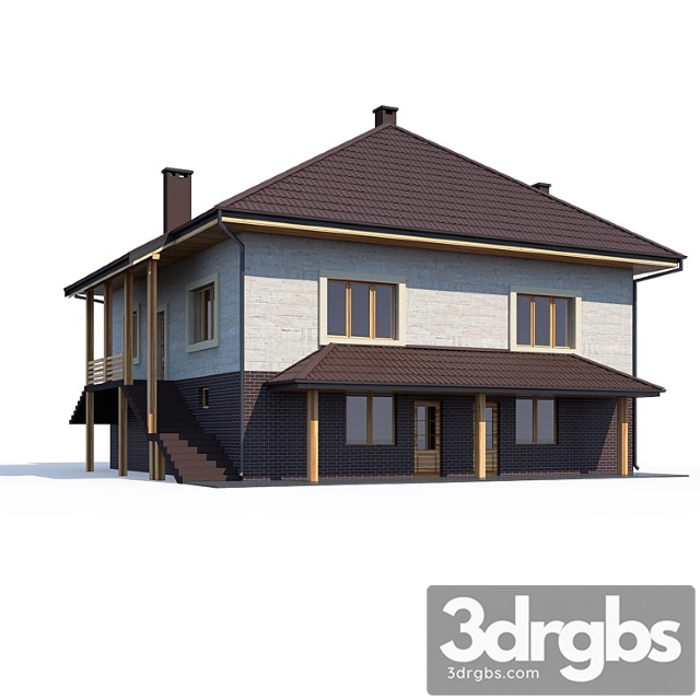 Building Abs House v214 3dsmax Download - thumbnail 1