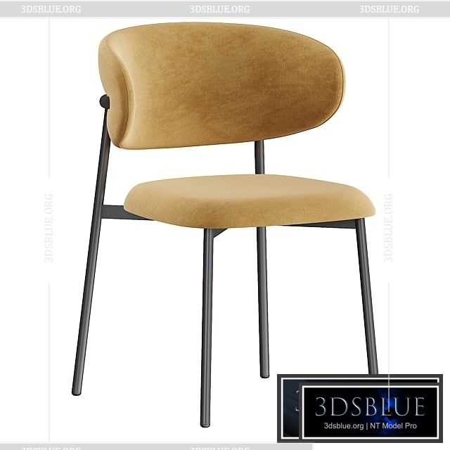 Potocco Olenadro dining chair 3DS Max - thumbnail 3