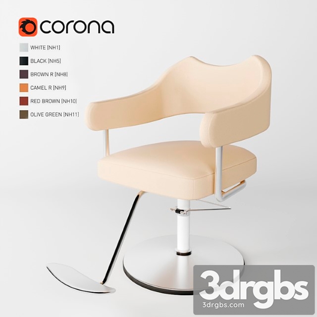 Styling chair nami takara belmont 3dsmax Download