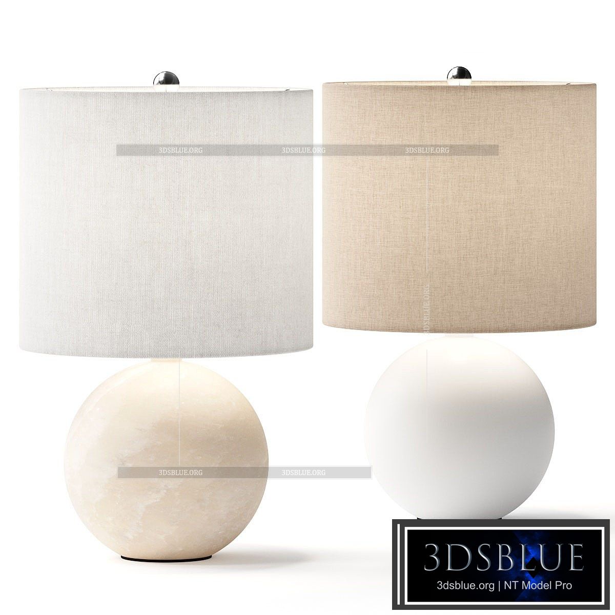 Lulu and Georgia Vivienne Table Lamp 3DS Max - thumbnail 3