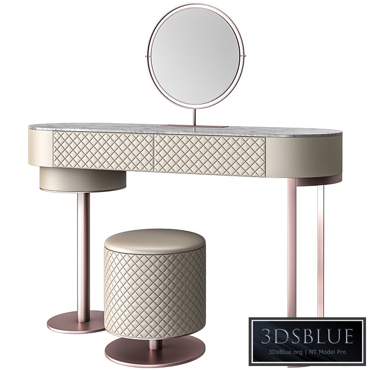 Dressing table  05 3DS Max - thumbnail 3