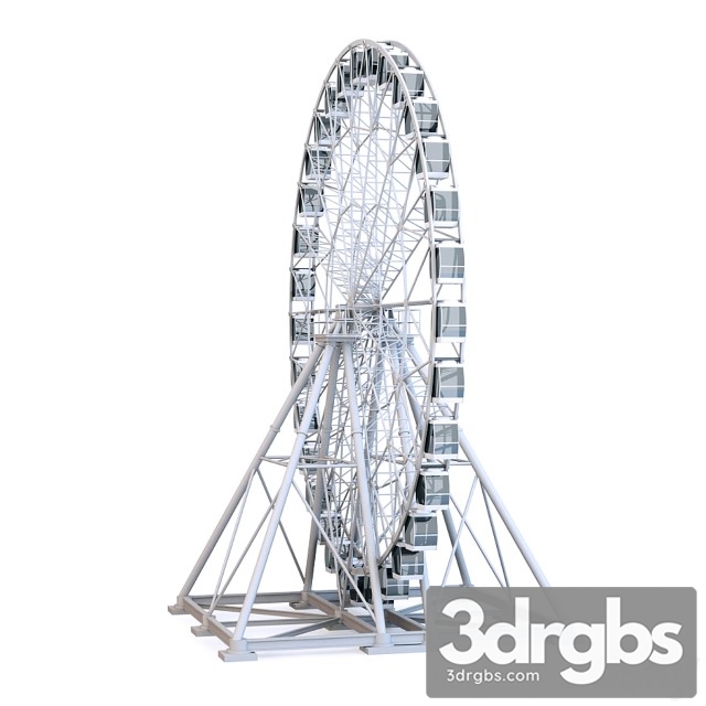 Ferris Wheel 3dsmax Download - thumbnail 1