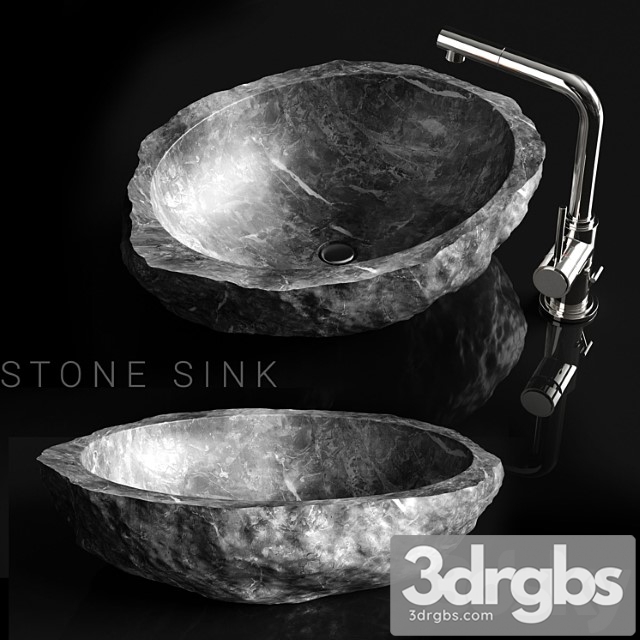 Stone Sink 2 3dsmax Download - thumbnail 1
