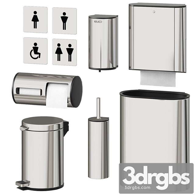 Accessories for public toilet keuco plan 3dsmax Download - thumbnail 1