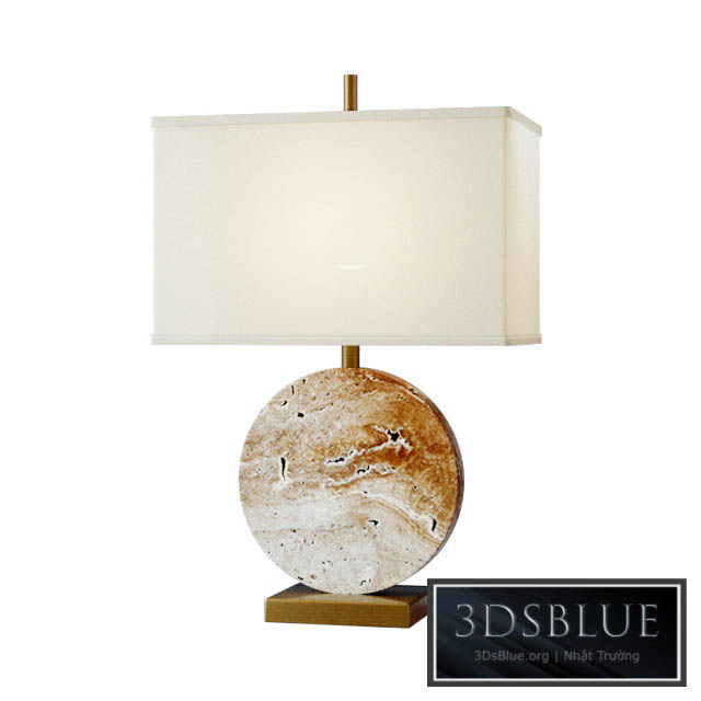 Table lamp Lua Grande Table Lamp beige marble 3DS Max - thumbnail 3