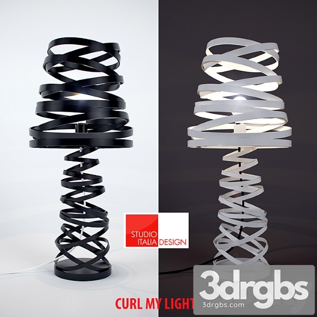 Curl My Light 3dsmax Download - thumbnail 1