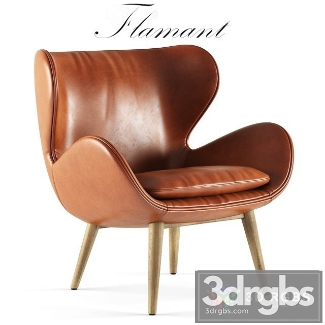 Flamant Igo Chair 3dsmax Download - thumbnail 1