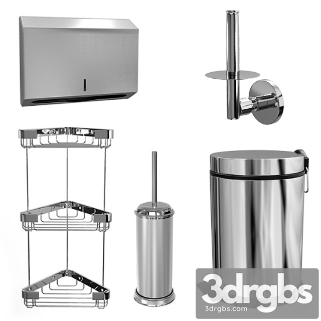 Accessories For The Bathroom 3dsmax Download - thumbnail 1