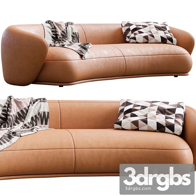 Sofa Rene By Meridiani 3dsmax Download - thumbnail 1