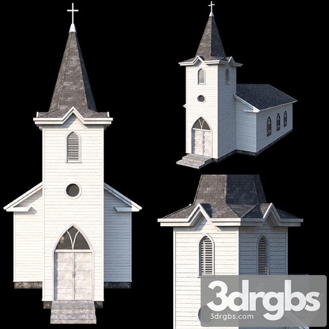 Catholic Church 3dsmax Download - thumbnail 1