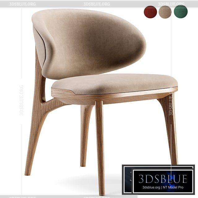 Dining chair 3DS Max - thumbnail 3