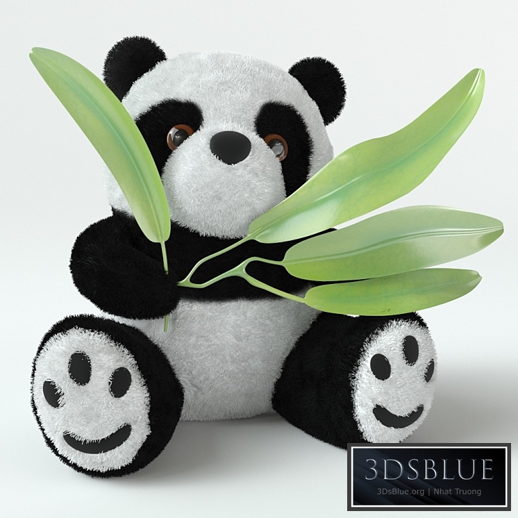 Panda toy 3DS Max - thumbnail 3