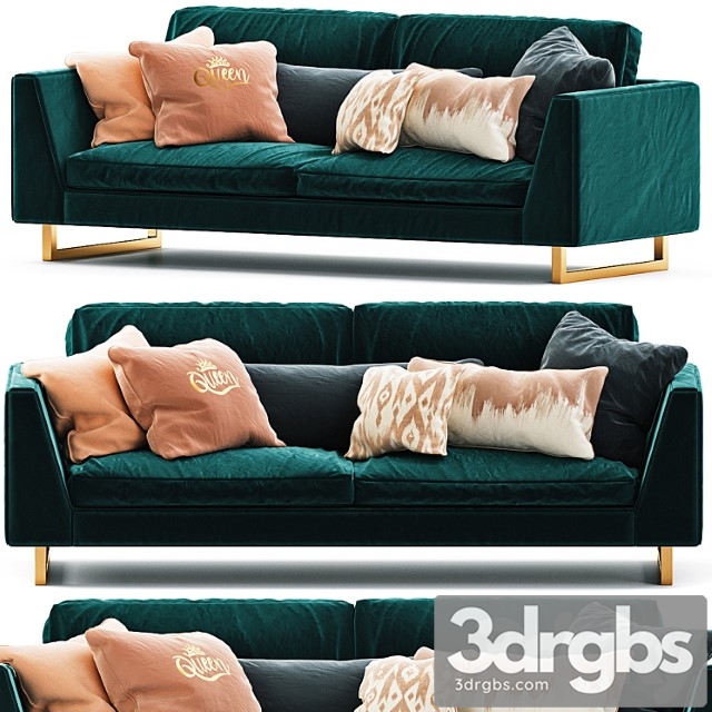 Jasper-modern sofa 2 3dsmax Download - thumbnail 1