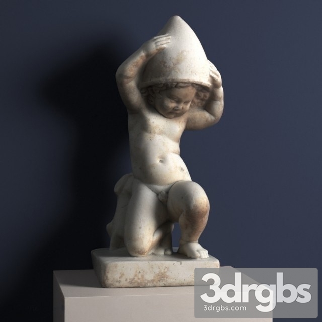 Eros Statue 3dsmax Download - thumbnail 1