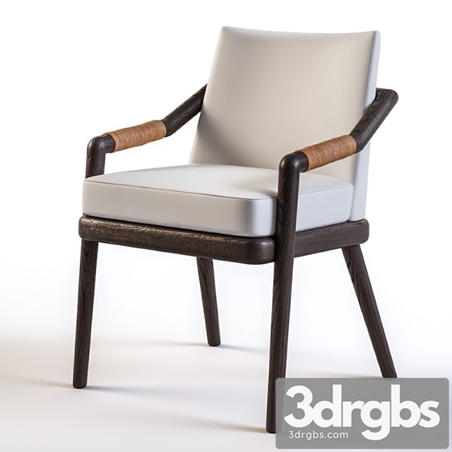 Archer Chair By Christian Liaigre 3dsmax Download - thumbnail 1