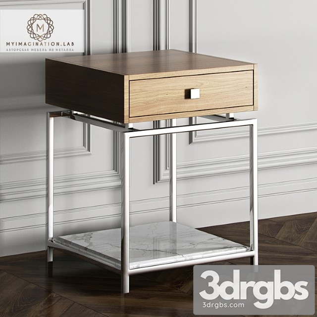 Bedside table from myimagination.lab 2 3dsmax Download - thumbnail 1