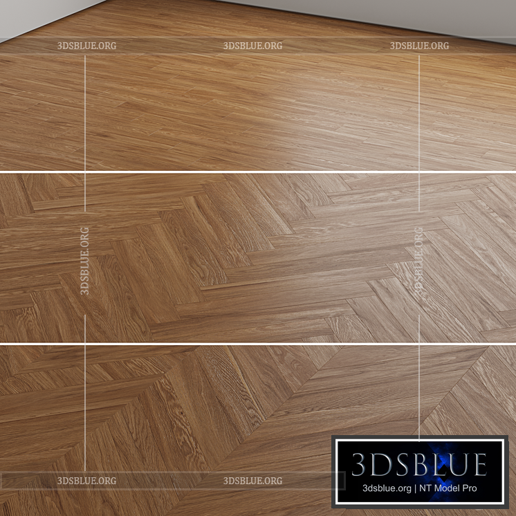 Parquet board 6 (Without plug-ins) 3DS Max - thumbnail 3