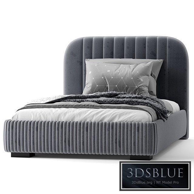 Single bed 6 3DS Max - thumbnail 3