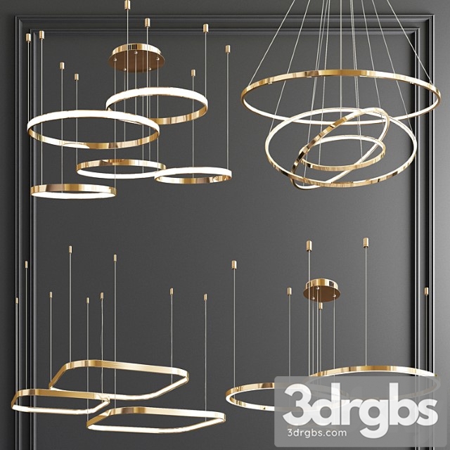 Four Exclusive Chandelier Collection 63 3dsmax Download - thumbnail 1