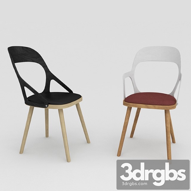 Colibri Hans Chairs 3dsmax Download - thumbnail 1