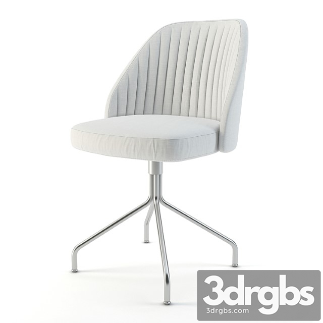 Conti Dining Chair 3dsmax Download - thumbnail 1