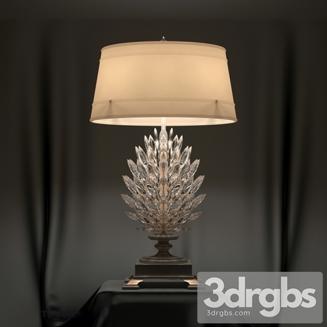 Crystal Laurel Fine Art Lamp 3dsmax Download
