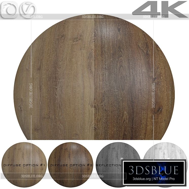 Wood texture – Oak ?16 3DS Max - thumbnail 3
