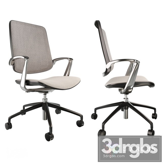 Trinetic Office Chair 3dsmax Download - thumbnail 1