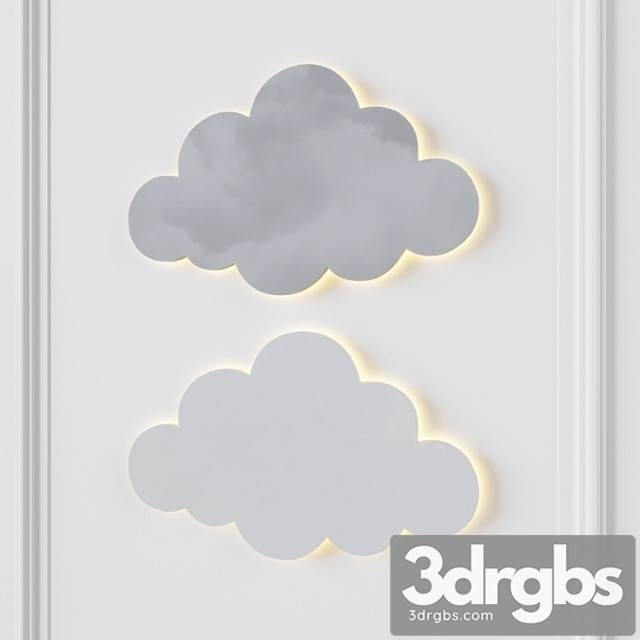 Sconce cloud and cloud 3dsmax Download - thumbnail 1