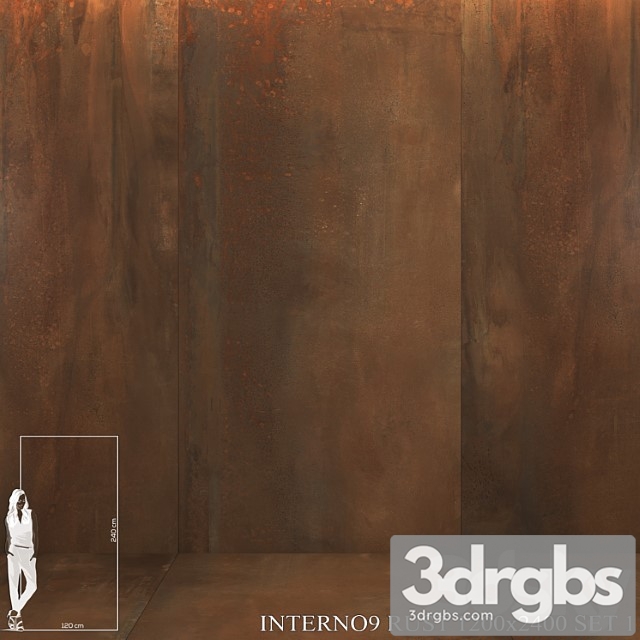 Abk interno9 rust 1200×2400 set 1 3dsmax Download - thumbnail 1