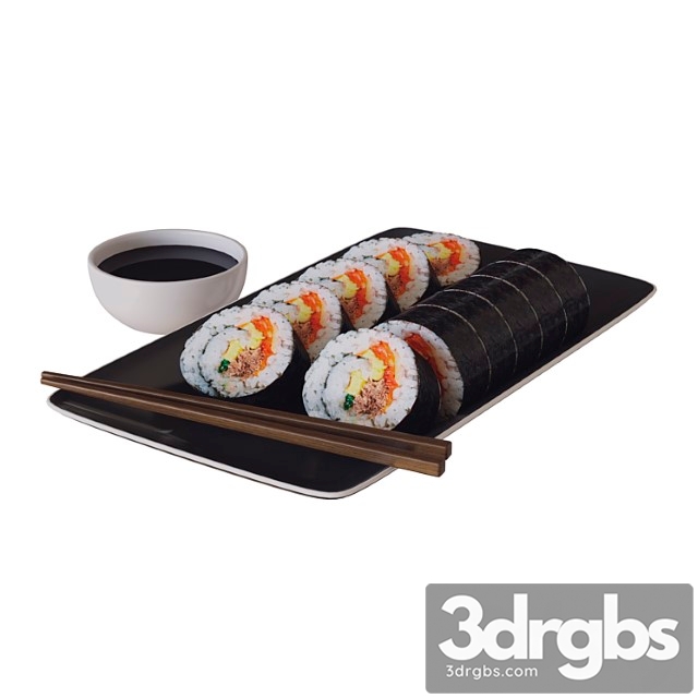 Sushi 01 3dsmax Download - thumbnail 1