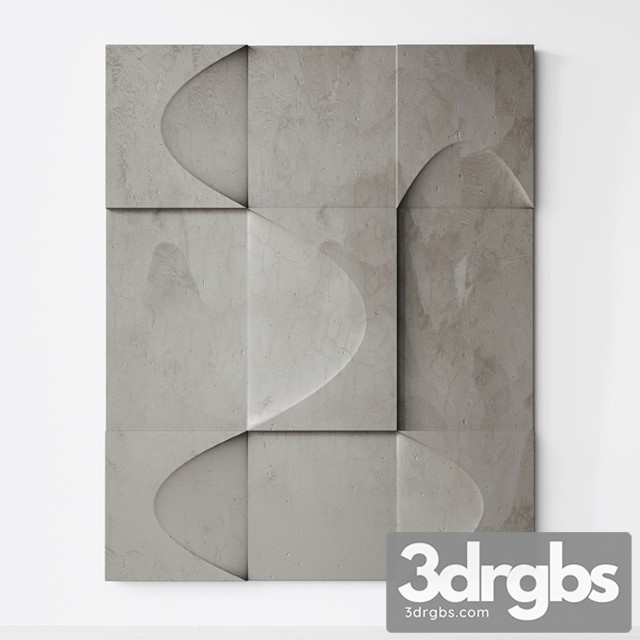 Abstract Composition Relief Plateau 15 3dsmax Download - thumbnail 1