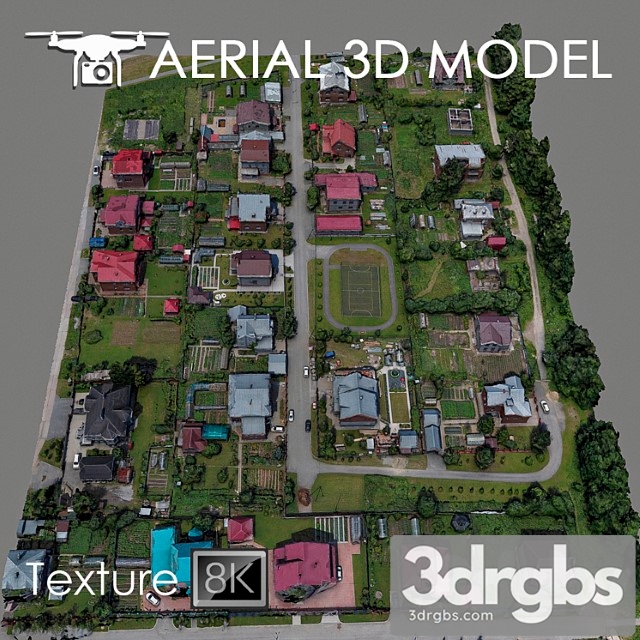 Residential District 71 3dsmax Download - thumbnail 1