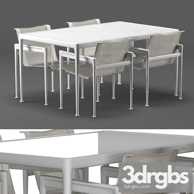 Outdoor Table Set 3dsmax Download