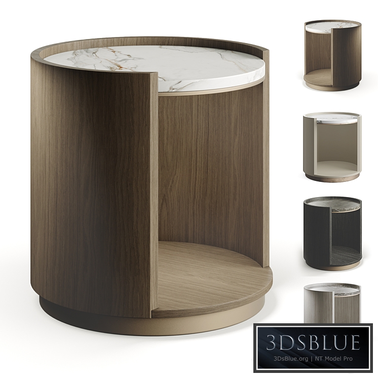 Ana Roque YVES Bedside Table 3DS Max - thumbnail 3