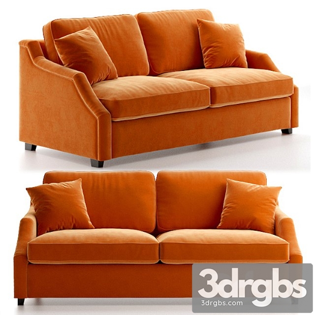 Sofa Bed Three Seater Windsor 1 3dsmax Download - thumbnail 1
