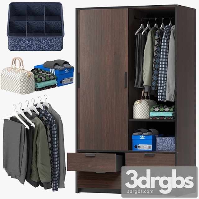 Clothes Ikea trysil 3dsmax Download - thumbnail 1